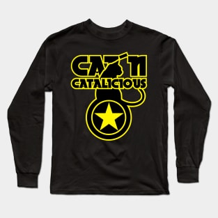 Catn Catalicious Captain Cat Birthday Gift 1 Long Sleeve T-Shirt